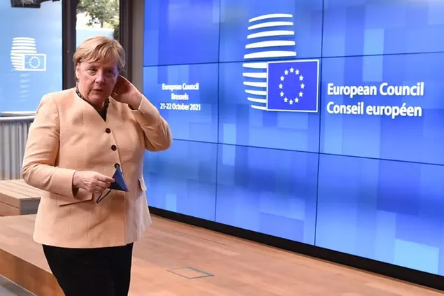 (L'ultimo Consiglio europeo dell'era Merkel. Foto Cons.\\u00A0eur.)