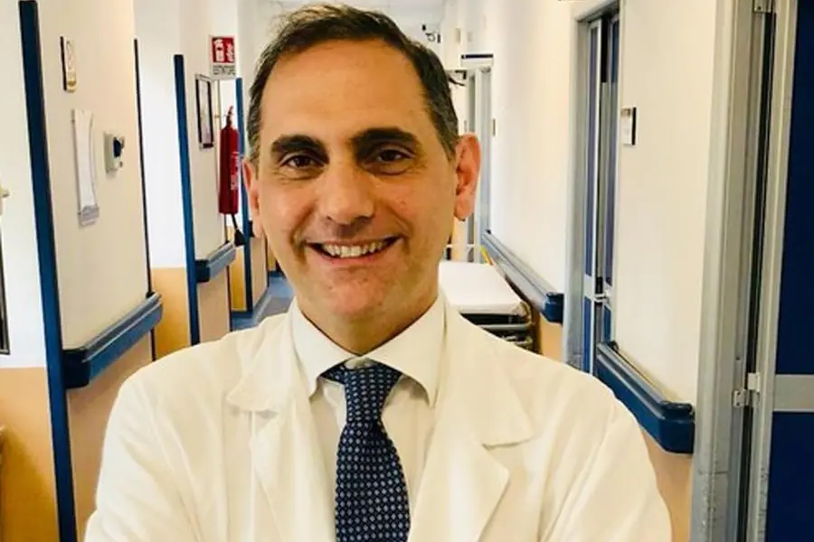 Il primario di Nefrologia dell'ospedale Sant'Eugenio di Roma Roberto Palumbo