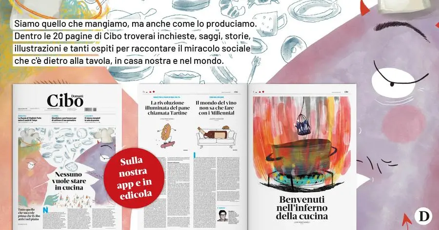 Cibo è il nuovo inserto mensile di Domani, in edicola e in digitale dal 25 giugno