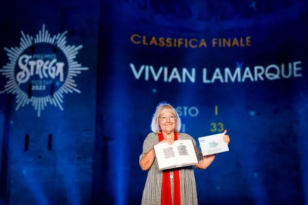 Vivian Lamarque (foto Premio Strega)