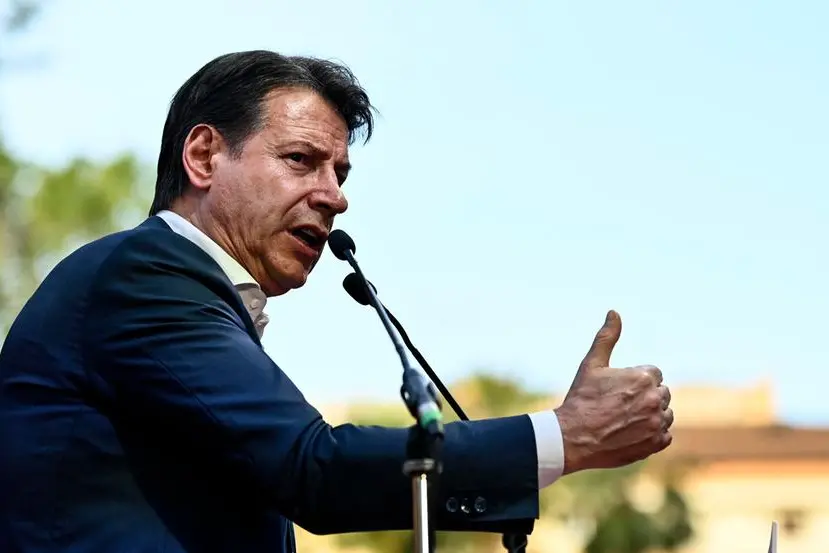 (Giuseppe Conte. Foto Ansa)