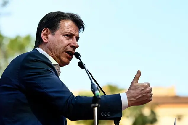 (Giuseppe Conte. Foto Ansa)