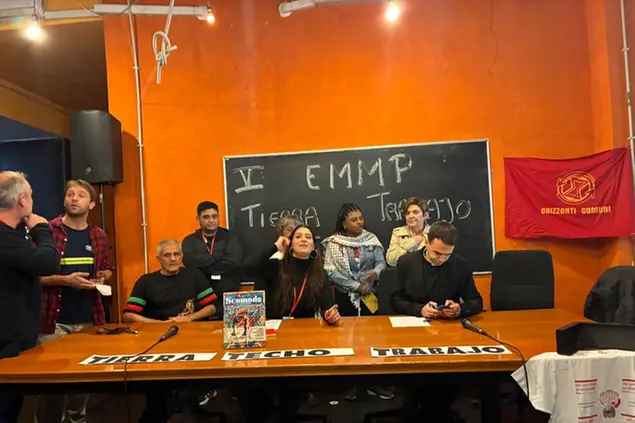 Allo Spuin Time conferenza stampa di presentazione del V Incontro mondiale dei movimenti popolari