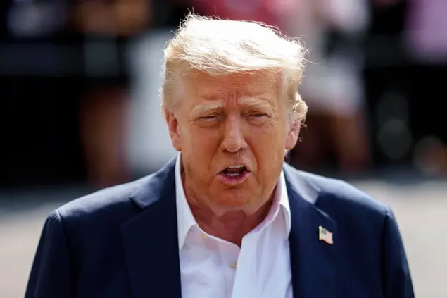 (Donald Trump. Foto Epa/Ansa)