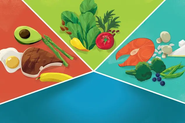 Different healthy diets (Ikon Images via AP Images)