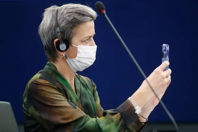(Margrethe Vestager. Foto AP)