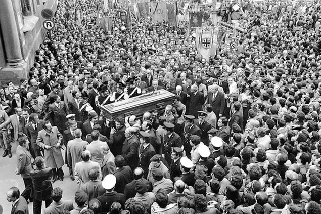 I funerali di Piersanti Mattarella, 1980