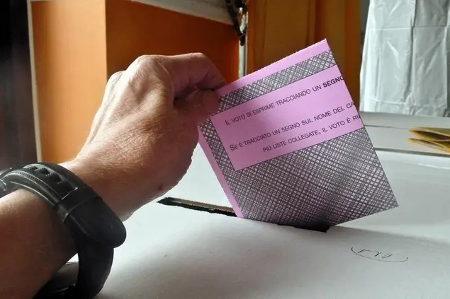 25/09/2022 Revigliasco (Moncalieri-TO), Elezioni Politiche, operazioni di voto