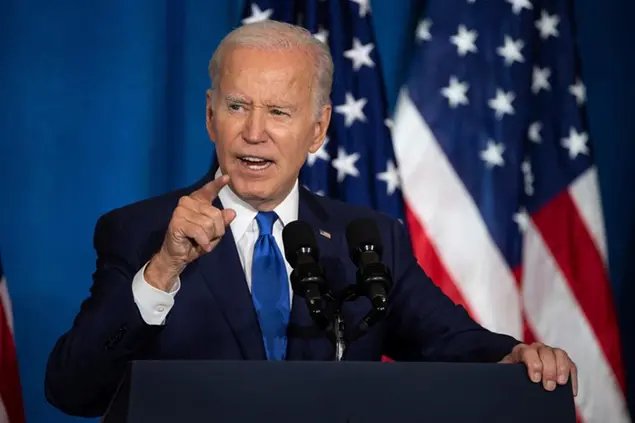 President Biden delivers remarks on preserving and protecting American democracy at Union Station in Washington, D.C., Nov. 2, 2022. (Francis Chung/E&E News/POLITICO via AP Images)