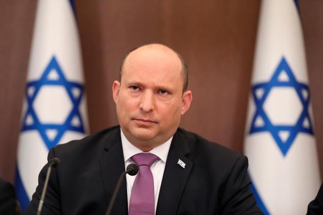 Il primo ministro israeliano Naftali Bennett/Foto AP