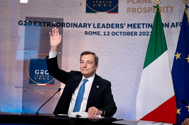 (Mario Draghi. Foto Filippo Attili, Chigi)