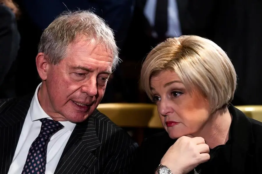 I ministri Adolfo Urso e Marina Calderone