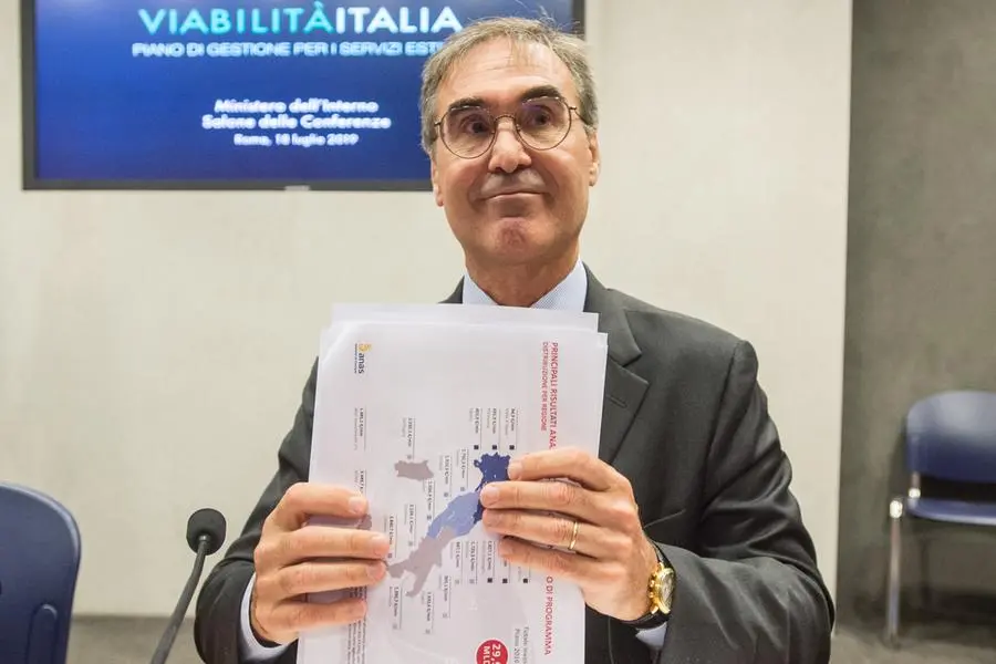 Massimo Simonini, ad Anas (Valerio Portelli/LaPresse)