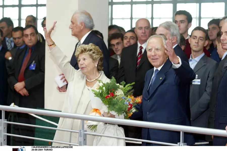 Carlo Azeglio Ciampi e la moglie Franca ©ALESSANDRO LERCARA/LAPRESSE