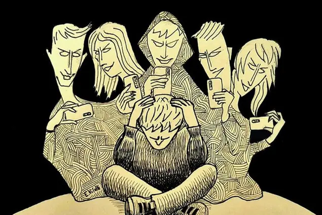 Illustrazione di Emilio Vitelli / Ansa