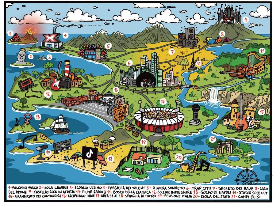 L’isola del tesoro della musica italiana