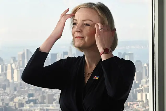 Liz Truss. Foto AP