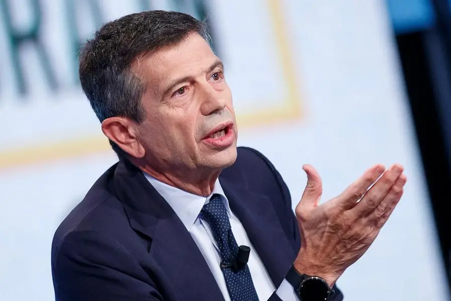 Foto Roberto Monaldo / LaPresse 28-08-2022 Roma (Italia) Politica Trasmissione tv “Mezz’Ora in Più” Nella foto Maurizio Lupi 28-08-2022 Rome (Italy) Politics Tv program “Mezz’Ora in Più” In the pic Maurizio Lupi