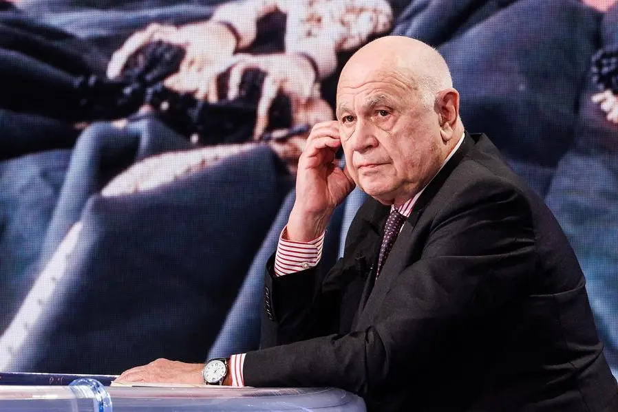 Foto Roberto Monaldo / LaPresse 20-12-2022 Roma Politica Trasmissione tv “Porta a Porta” Nella foto Carlo Nordio 20-12-2022 Rome (Italy) Politics Tv program “Porta a Porta” In the pic Carlo Nordio