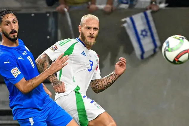 La Nazionale israeliana è nello stesso girone dell'Italia nelle qualificazioni ai Mondiali 2026 (FOTO EPA)