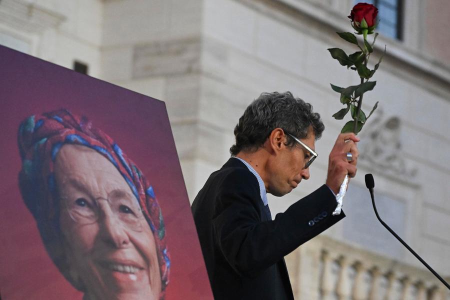 Ultimo saluto a Emma Bonino a Roma