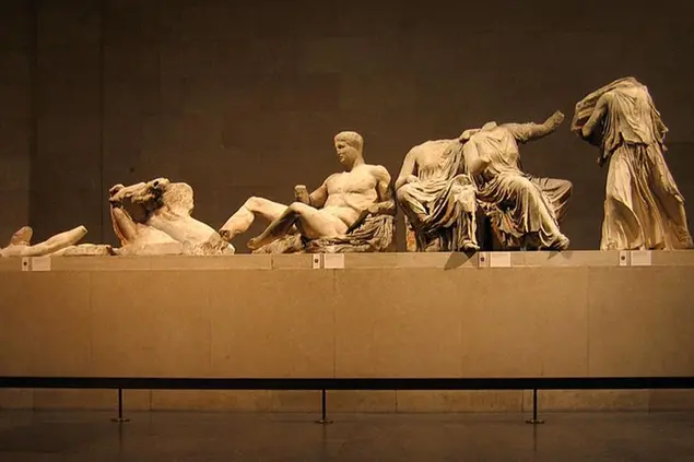 I fregi del Partenone scolpiti da Fidia oggi sono conservati al British Museum (foto Wikipedia)