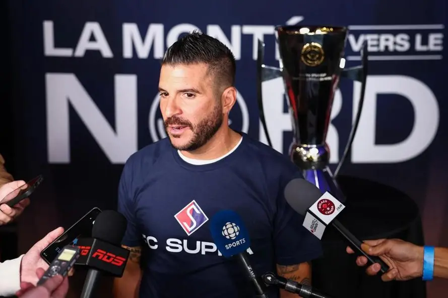 Rocco Placentino, presidente del Supra du Québec, durante l’ufficializzazione del progetto il 24 settembre 2025 (credits: Supra du Québec)