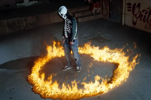 Le Cercle Imaginaire, 2007-2008. C-print, 137 x 165 cm © Mohamed Bourouissa ADAGP Courtesy of the artist and Mennour, Paris