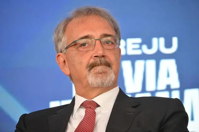 Il presidente della regione Lazio, Francesco Rocca