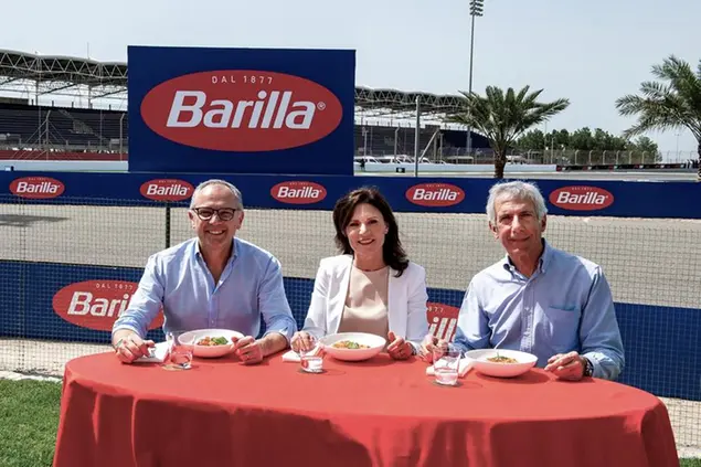 Stefano Domenicali, Ilaria Lodigiani e Paolo Barilla