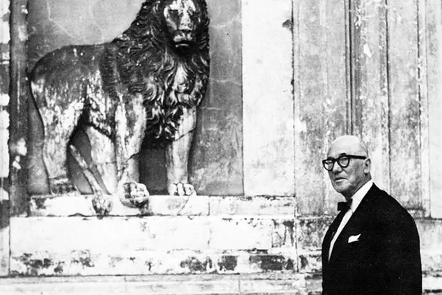 Le Corbusier a Venezia, 1965 - Courtesy Mario Botta Architetti