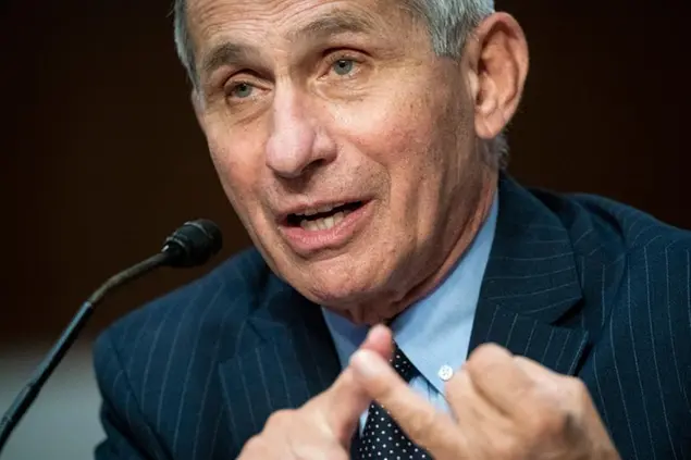 Director of the National Institute of Allergy and Infectious Diseases Dr. Anthony Fauci\\u00A0speaks during a Senate Health, Education, Labor and Pensions Committee hearing on Capitol Hill in Washington, Tuesday, June 30, 2020. (Al Drago/Pool via AP)