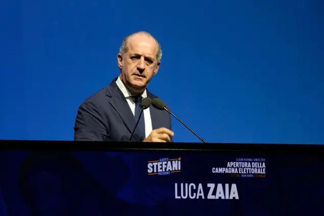 Luca Zaia (foto Ansa)