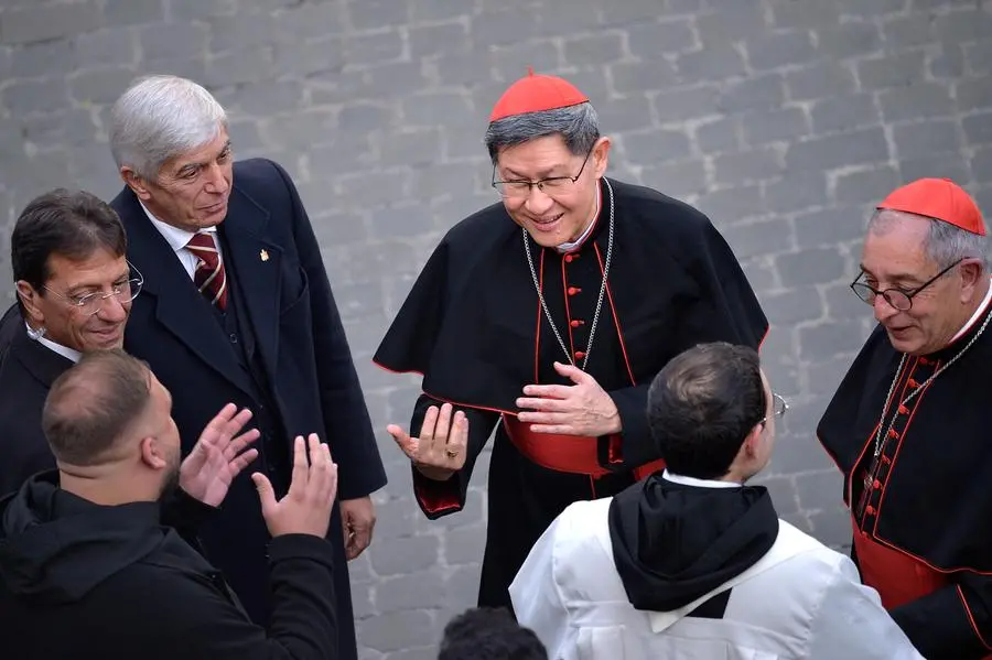 Il cardinale Luis Antonio Gokim Tagle era arcivescovo di Manila e oggi è proprefetto del dicastero per l'Evangelizzazione