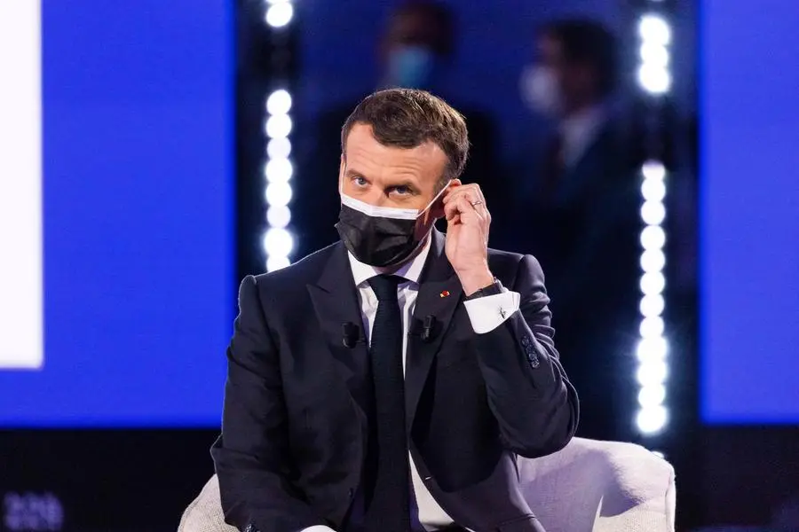 (Emmanuel Macron. Foto AP)