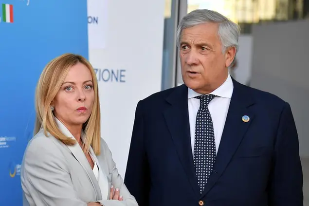 La premier Giorgia Meloni e il ministro degli Esteri Antonio Tajani