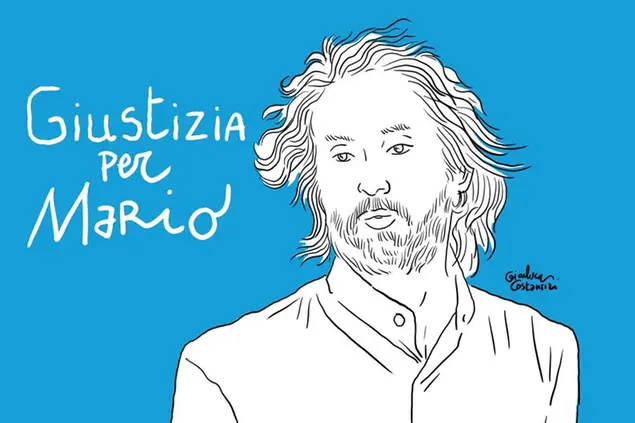 (Illustrazione di Gianluca Costantini per Mario Paciolla)