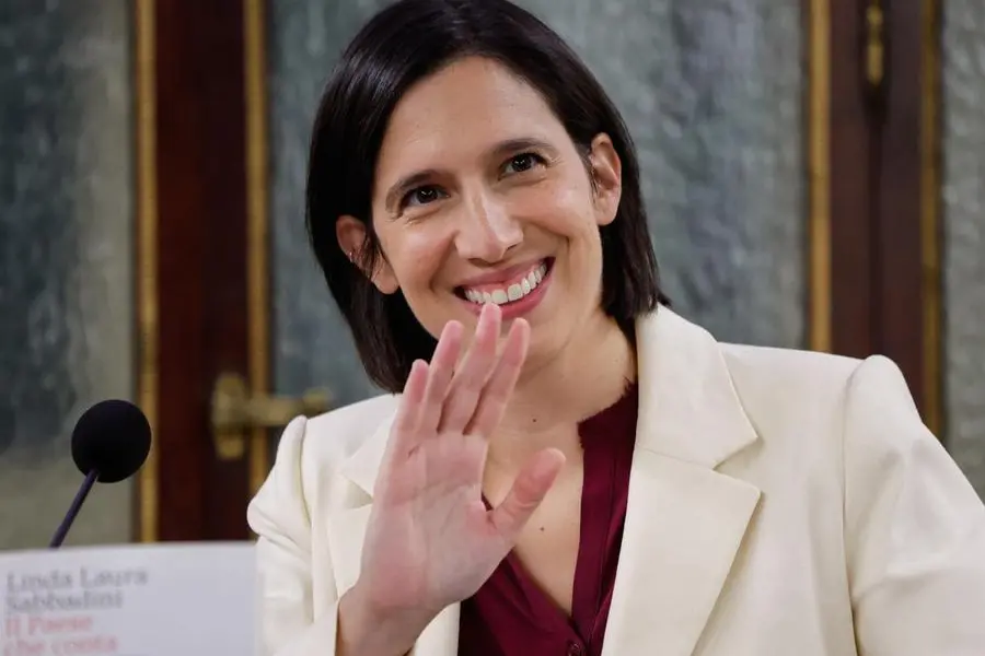 La segretaria del Pd Elly Schlein