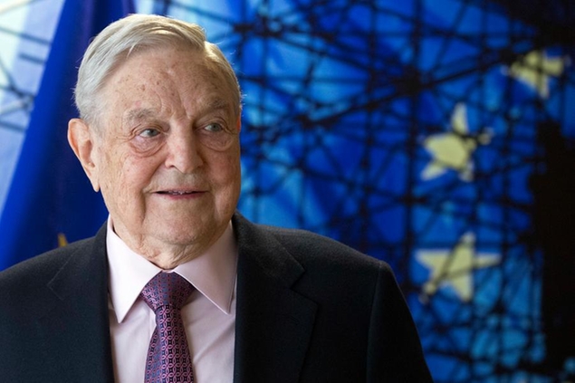 FILE - In this Thursday, April 27, 2017 file photo, George Soros, Founder and Chairman of the Open Society Foundation, waits for the start of a meeting at EU headquarters in Brussels. The Budapest-based Central European University, founded by billionaire George Soros, says the school will begin recruiting students for the 2019-2020 academic year and plans to stay in Budapest. (Olivier Hoslet, Pool Photo via AP)