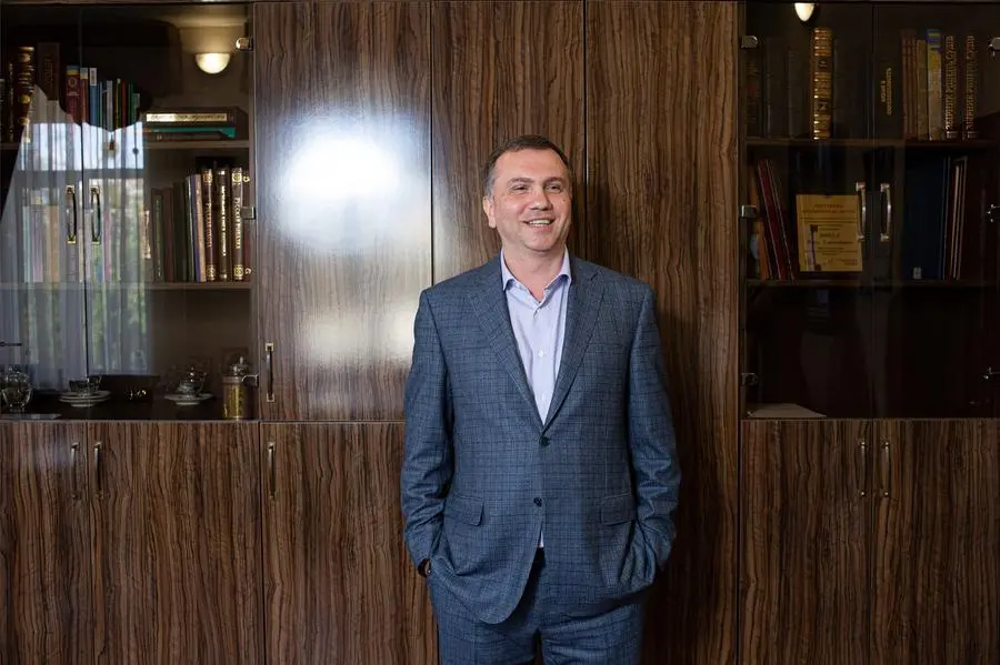 I presidenti cambiano, Vovk continua a sorridere. Foto Babel