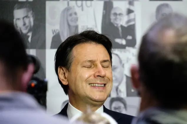 Giuseppe Conte (Foto Mauro Scrobogna / LaPresse)