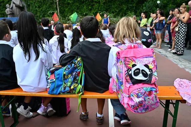Primo giorno di Scuola per i bambini