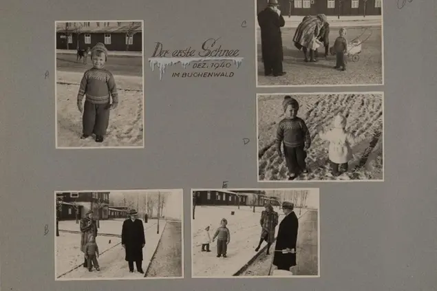 “La prima neve. Dicembre 1940 a Buchenwald”. Dall’album privato della SS Karl Otto Koch. © Courtesy National Archives