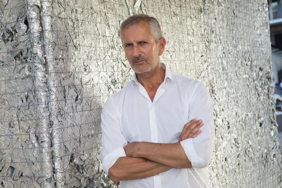 Foto: Federico Guberti / LaPresse Roma, 01/07/2020 Vigilia del premio strega 2020 presso l'Arena Adriano Studios In foto: Gianrico Carofiglio