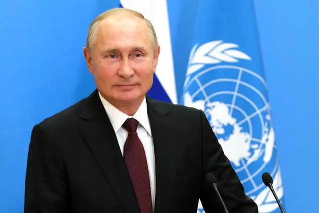 Il presidente russo Vladimir Putin (Mikhail Klimentyev, Sputnik, Kremlin Pool Photo via AP)