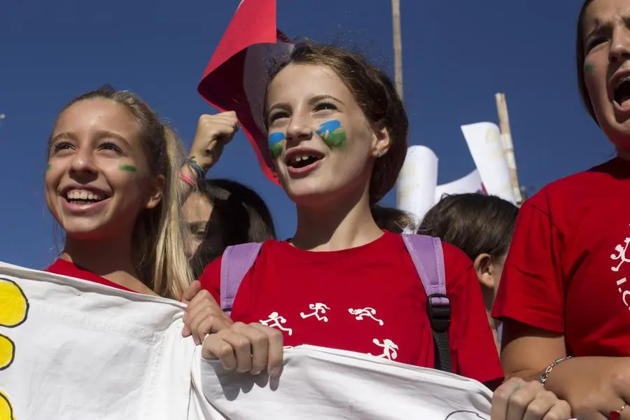 Un'immagine tratta dall'Atlante dell’infanzia a rischio di Save the Children \\\"Con gli occhi delle bambine\\\"