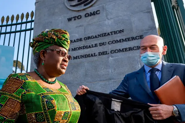 (La direttrice generale della World Trade Organization. Foto LaPresse)