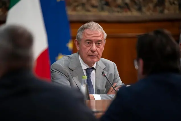 Il ministro delle Imprese e del Made in Italy Adolfo Urso (foto Ansa)