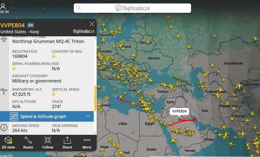 Sigonella rampa verso l’Iran: dalla base in Sicilia un drone Usa raggiunge il Kuwait