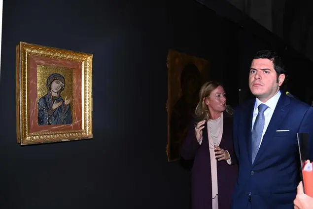 Patrizia Monterosso, direttrice della Fondazione Federico II e Gaetano Galvagno, presidente dell'Ars